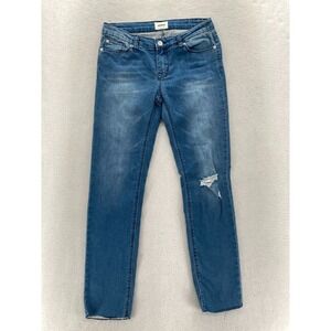 Hudson Kids Cailin Five Pocket Ankle Skinny Jeans Size‎ 16 Blue Stretch Denim